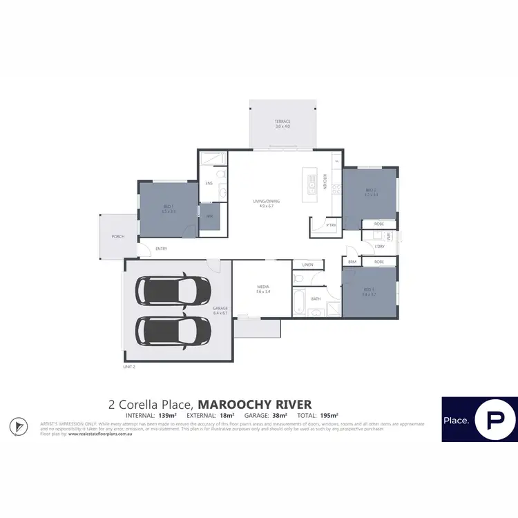 Floorplan of Homely house listing, 2 Corella Place, Maroochy River QLD 4561