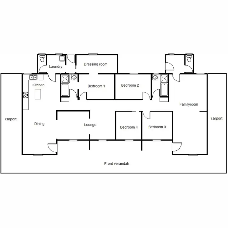 Floorplan of Homely house listing, 30-32 Hicks Street, Port Augusta SA 5700