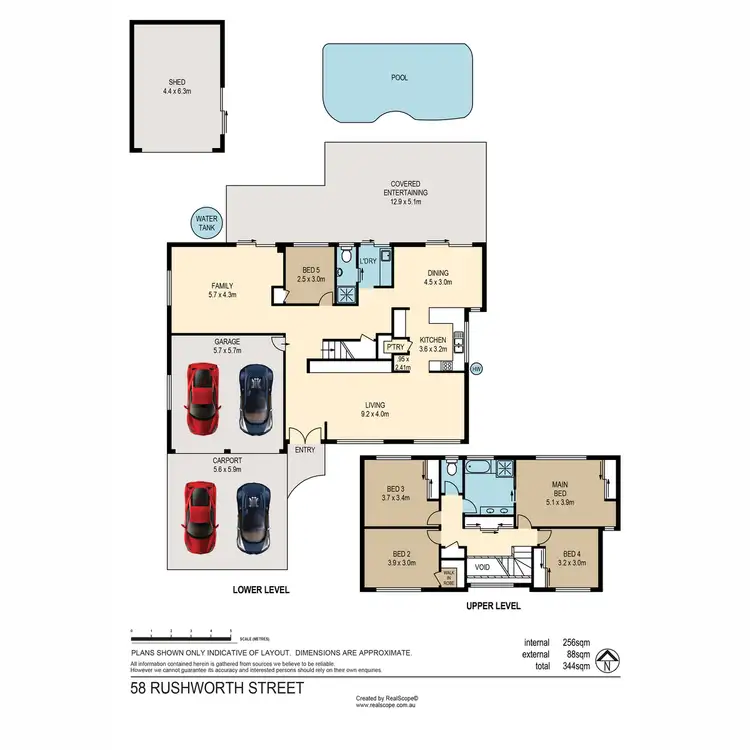 Floorplan of Homely house listing, 58 Rushworth Street, Bald Hills QLD 4036