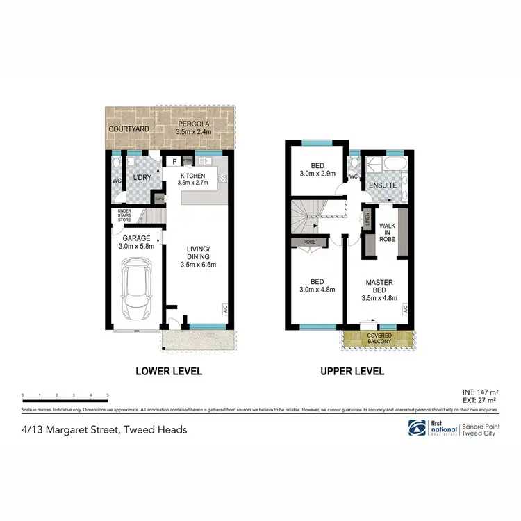 Floorplan of Homely townhouse listing, 4/13 Margaret Street, Tweed Heads NSW 2485