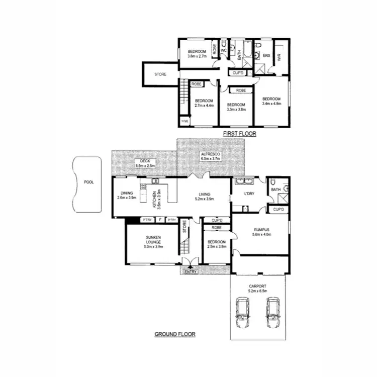 Floorplan of Homely house listing, 173 Ridgewood Road, Algester QLD 4115