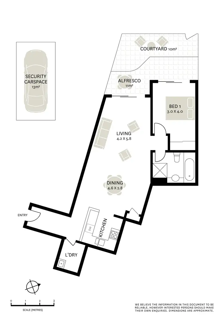 Floorplan of Homely apartment listing, 60/2-26 Wattle Crescent, Pyrmont NSW 2009