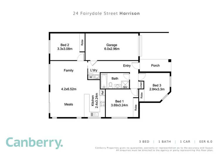 Floorplan of Homely house listing, 24 Fairydale Street, Harrison ACT 2914