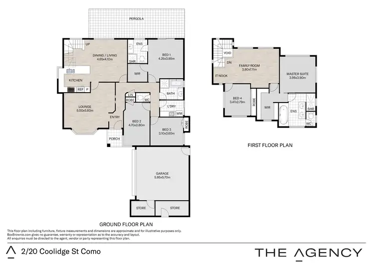 Floorplan of Homely house listing, 2/20 Coolidge Street, Como WA 6152