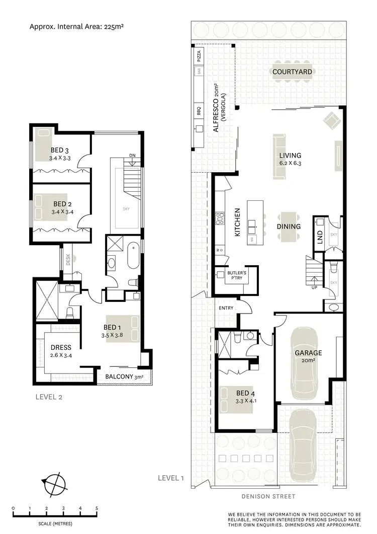 Floorplan of Homely house listing, 36 Denison Street, Rozelle NSW 2039