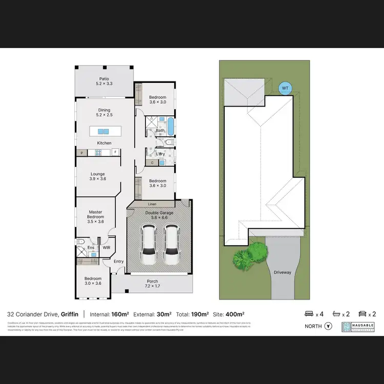 Floorplan of Homely house listing, 32 Coriander Drive, Griffin QLD 4503