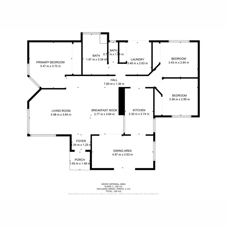 Floorplan of Homely house listing, 7 Luther Street, Gatton QLD 4343