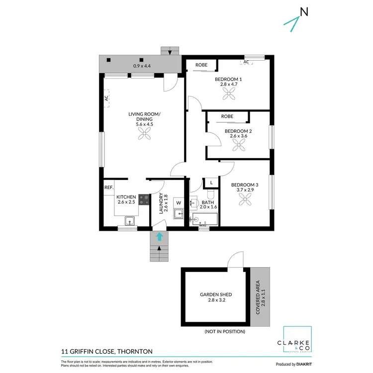 Floorplan of Homely house listing, 11 Griffin Close, Thornton NSW 2322