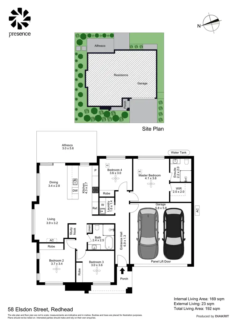 Floorplan of Homely house listing, 58 Elsdon Street, Redhead NSW 2290