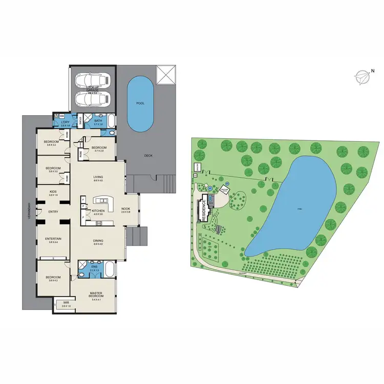Floorplan of Homely rural property listing, 755 Sandy Creek Road, Quorrobolong NSW 2325