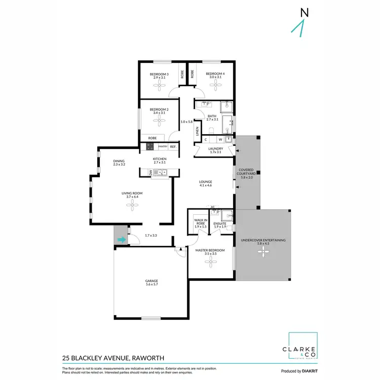 Floorplan of Homely house listing, 25 Blackley Avenue, Raworth NSW 2321