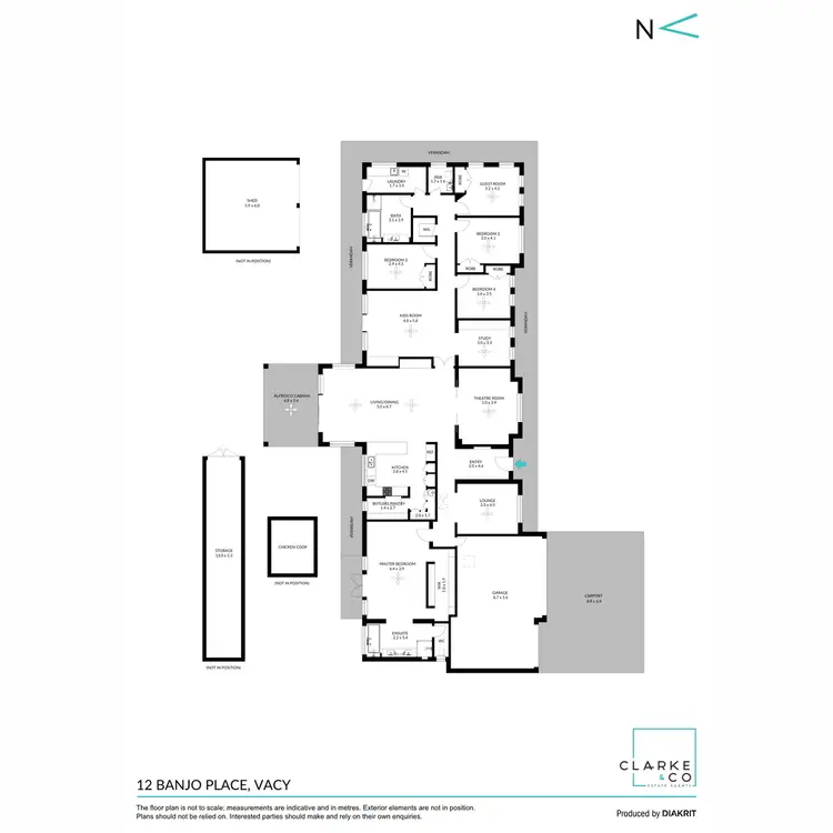 Floorplan of Homely house listing, 12 Banjo Place, Vacy NSW 2421