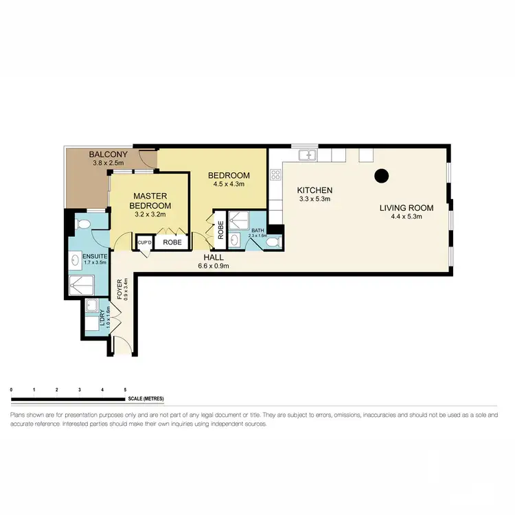 Floorplan of Homely apartment listing, Lvl 2/68 La Trobe Street, Melbourne VIC 3000