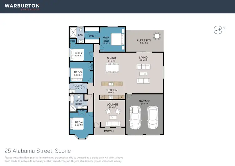 Floorplan of Homely house listing, 25 Alabama Street, Scone NSW 2337