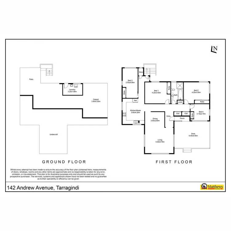 Floorplan of Homely house listing, 142 Andrew Avenue, Tarragindi QLD 4121