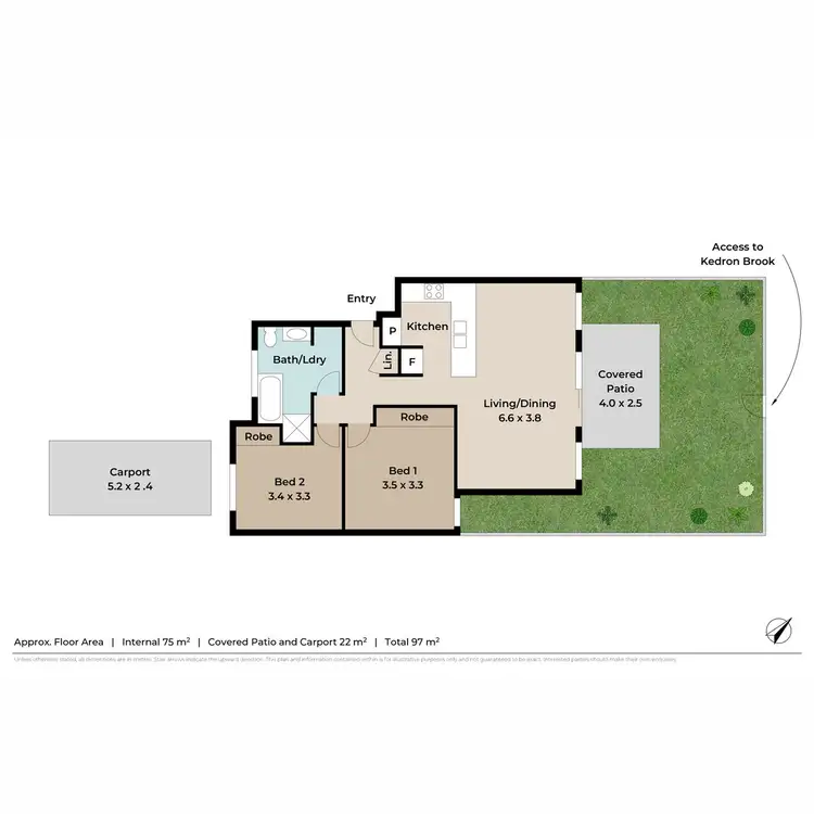 Floorplan of Homely apartment listing, 29/106 Jean Street, Grange QLD 4051