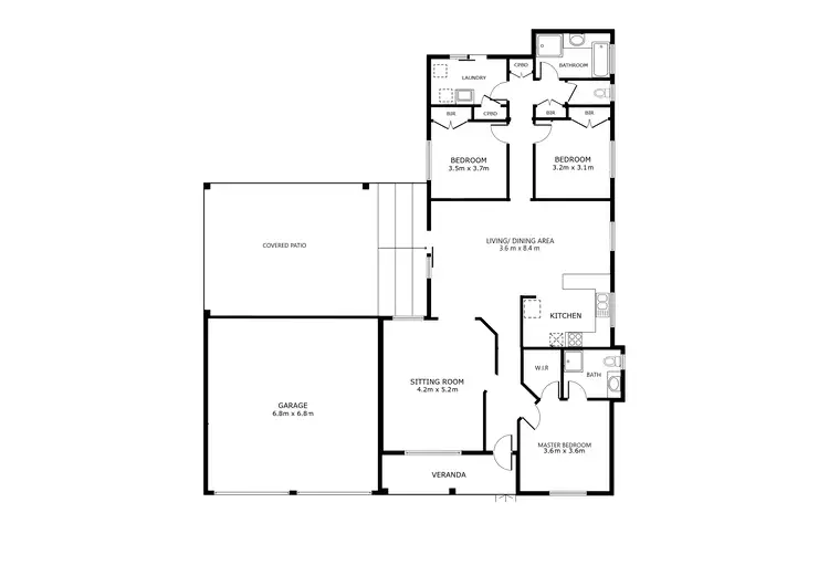 Floorplan of Homely house listing, 76 Sarson Road, Glenroy NSW 2640