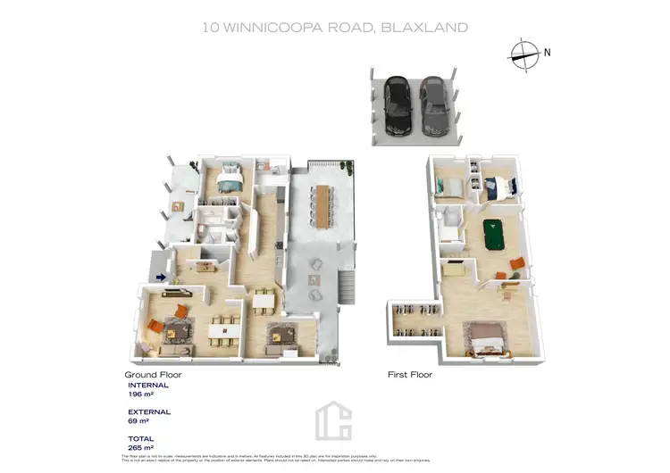 Floorplan of Homely house listing, 10 Winnicoopa Road, Blaxland NSW 2774