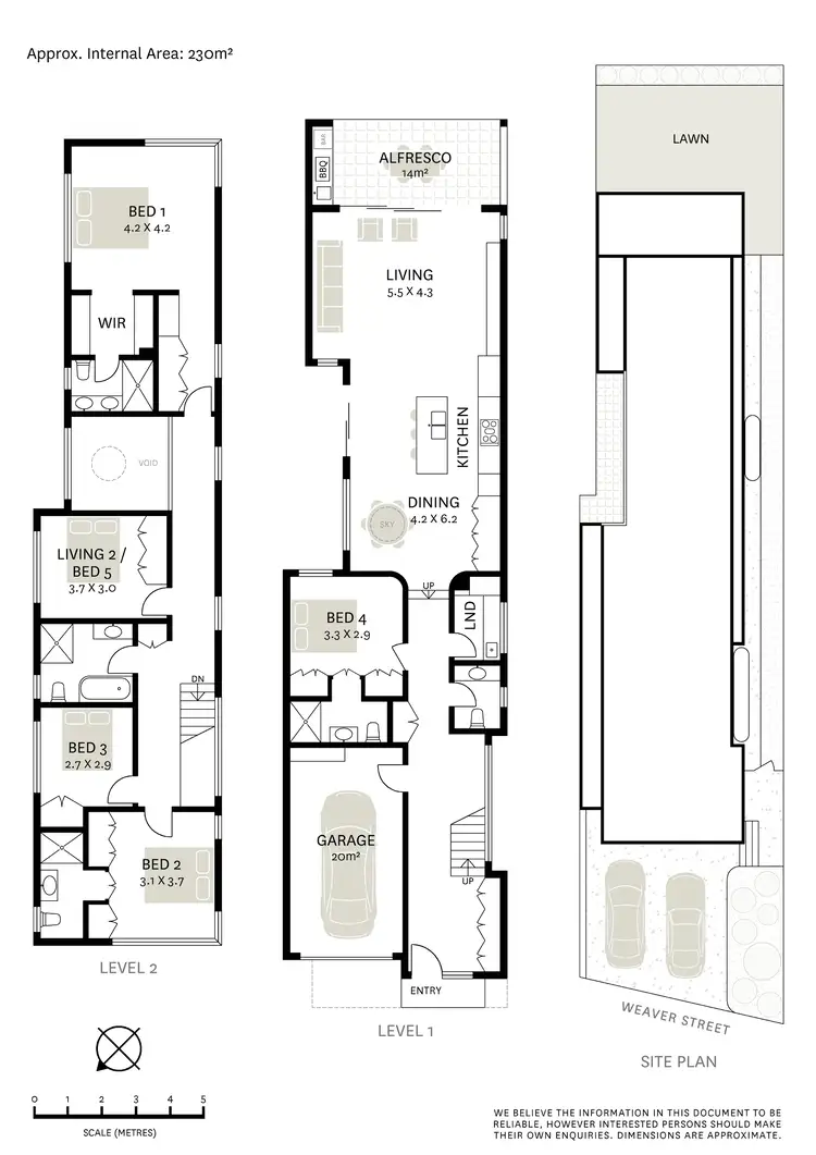 Floorplan of Homely house listing, 14 Weaver Street, Ryde NSW 2112