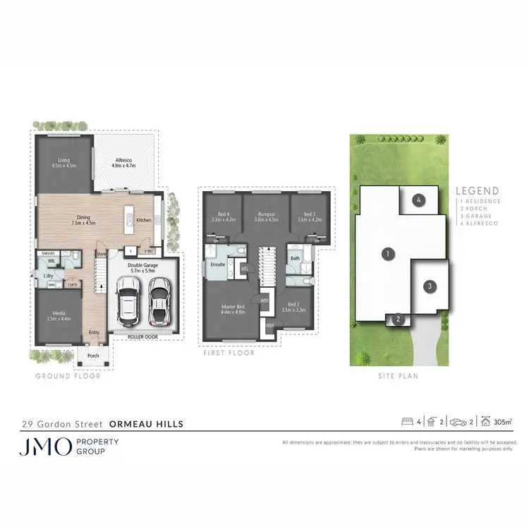 Floorplan of Homely house listing, 29 Gordon Street, Ormeau Hills QLD 4208