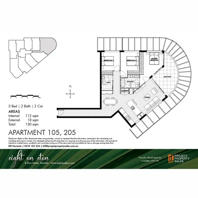 Floorplan of Homely apartment listing, 105/8 Eton Street, Nundah QLD 4012