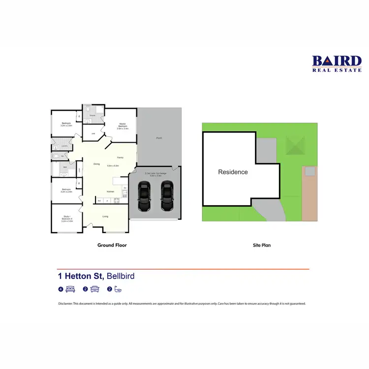 Floorplan of Homely house listing, 1 Hetton Street, Bellbird NSW 2325