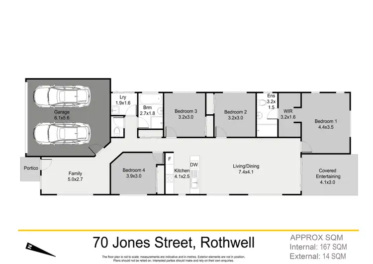 Floorplan of Homely house listing, 70 Jones Street, Rothwell QLD 4022
