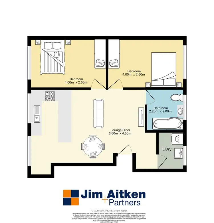 Floorplan of Homely unit listing, 8/19 Castlereagh Street, Penrith NSW 2750