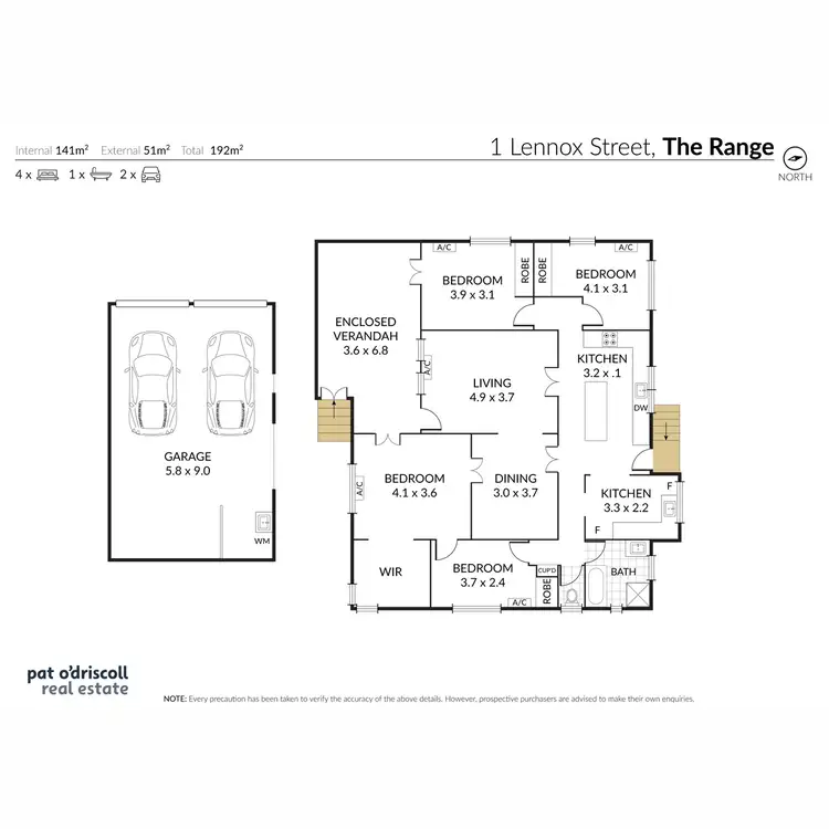 Floorplan of Homely house listing, 1 Lennox Street, The Range QLD 4700
