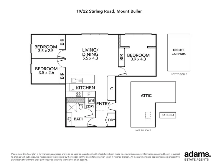 Floorplan of Homely apartment listing, 19/22 Stirling Road, Mount Buller VIC 3723