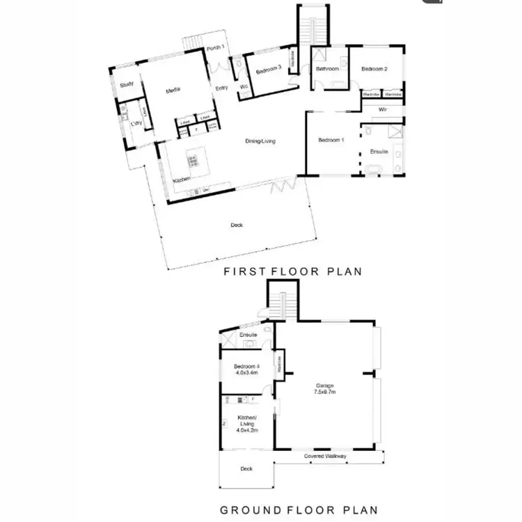 Floorplan of Homely house listing, 14 Fantail Close, Woree QLD 4868