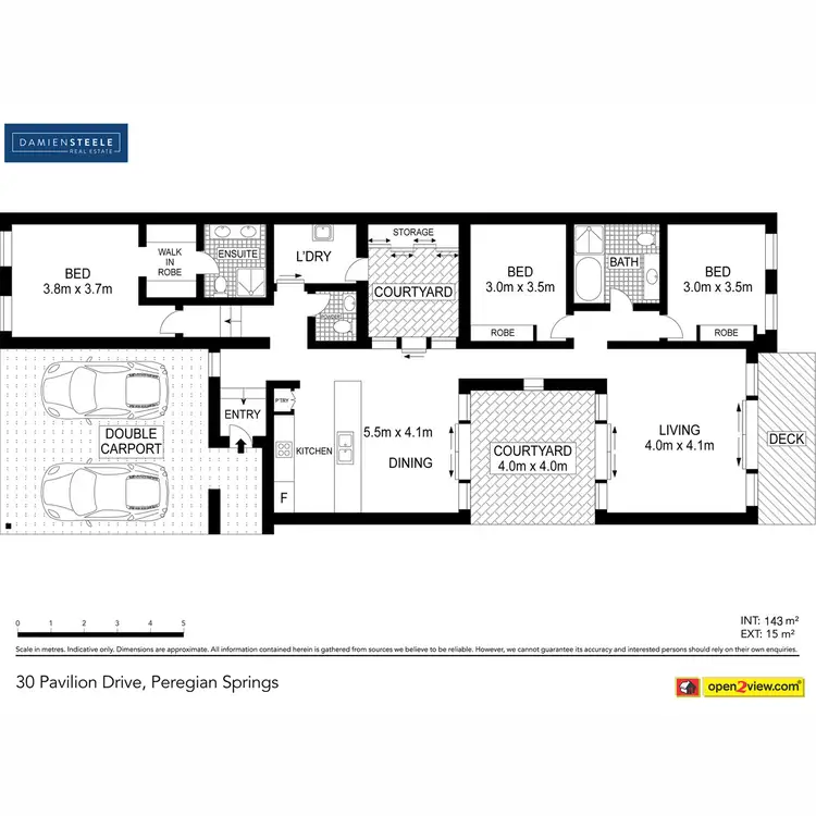 Floorplan of Homely townhouse listing, 30 Pavilion Drive, Peregian Springs QLD 4573