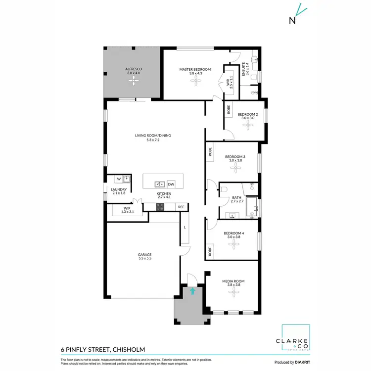 Floorplan of Homely house listing, 6 Pinfly Street, Chisholm NSW 2322