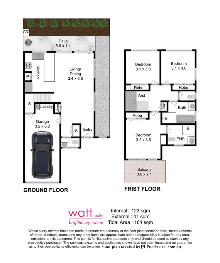 Floorplan of Homely townhouse listing, 4/32 Railton Street, Aspley QLD 4034