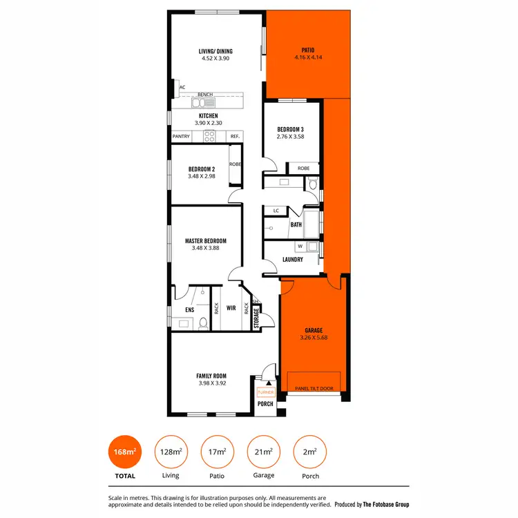 Floorplan of Homely house listing, 5 Jollies Court, Seaford Meadows SA 5169