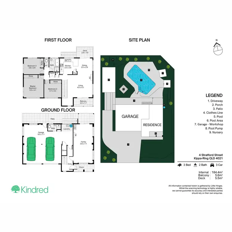 Floorplan of Homely house listing, 4 Stratford Street, Kippa-Ring QLD 4021