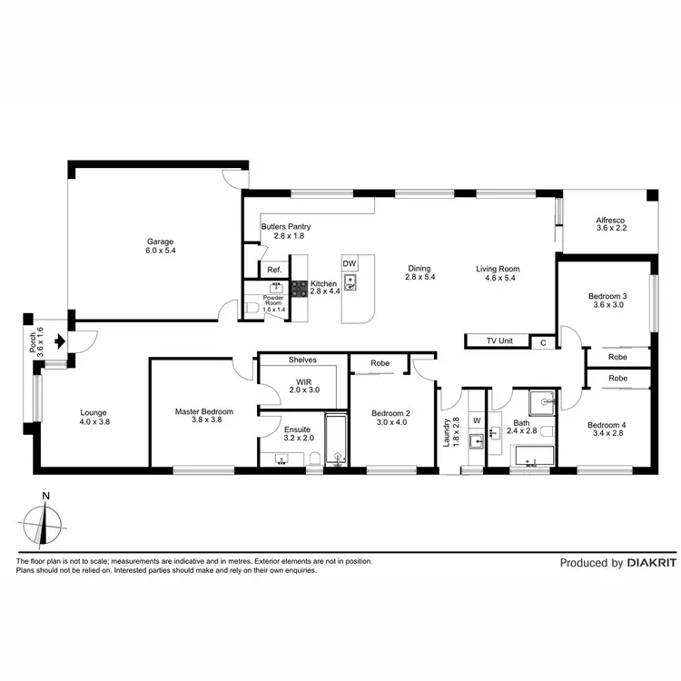 Floorplan of Homely house listing, 48 Chenin Street, Wollert VIC 3750