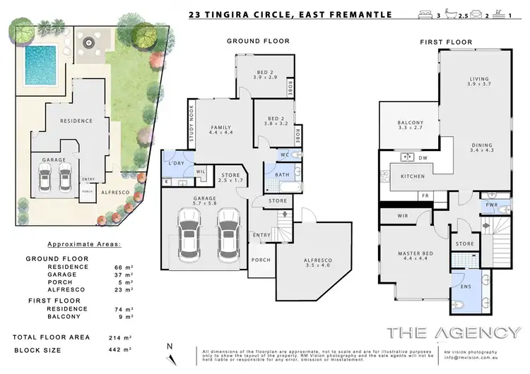 Floorplan of Homely house listing, 23 Tingira Circle, East Fremantle WA 6158