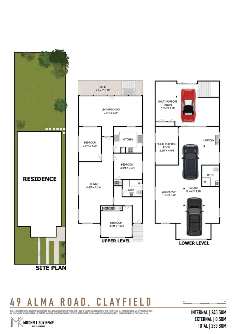 Floorplan of Homely house listing, 49 Alma Road, Clayfield QLD 4011