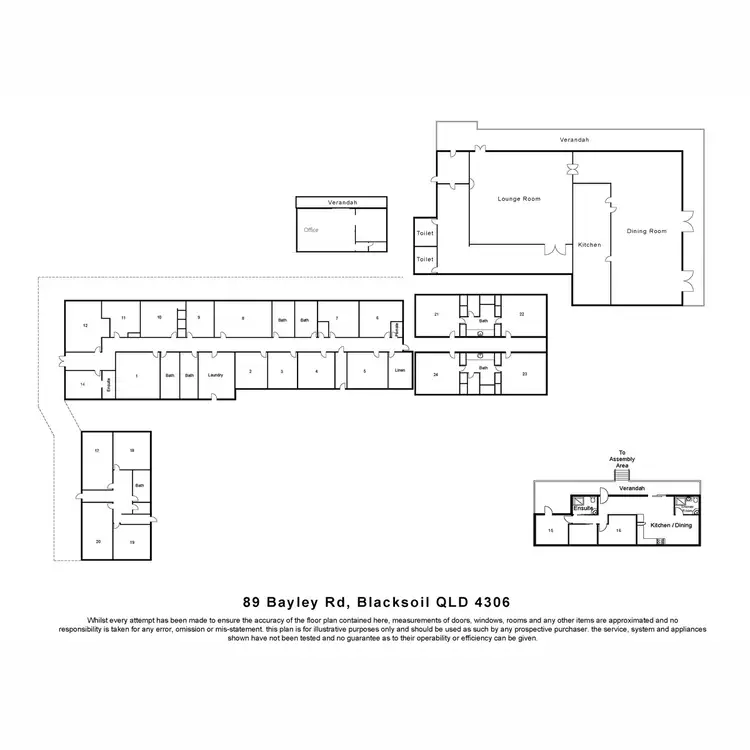 Floorplan of Homely other listing, 89 Bayley Road, Blacksoil QLD 4306