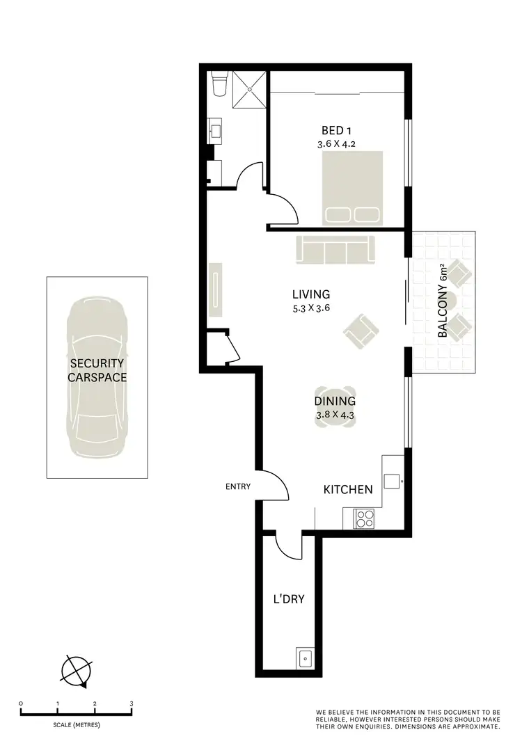 Floorplan of Homely apartment listing, 23/165 Cleveland Street, Redfern NSW 2016