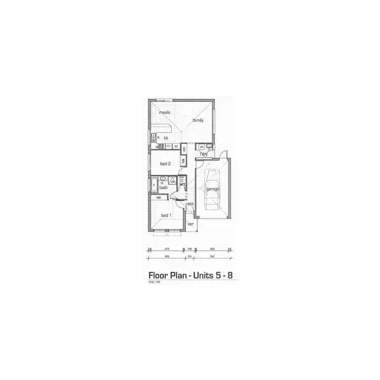 Floorplan of Homely unit listing, 8/99 Disney Street, Crib Point VIC 3919