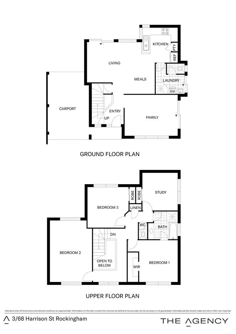 Floorplan of Homely house listing, 3/68 Harrison Street, Rockingham WA 6168