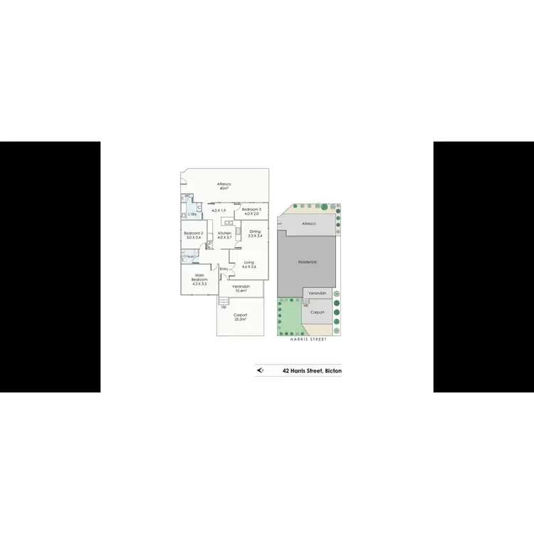 Floorplan of Homely house listing, 42 Harris Street, Bicton WA 6157