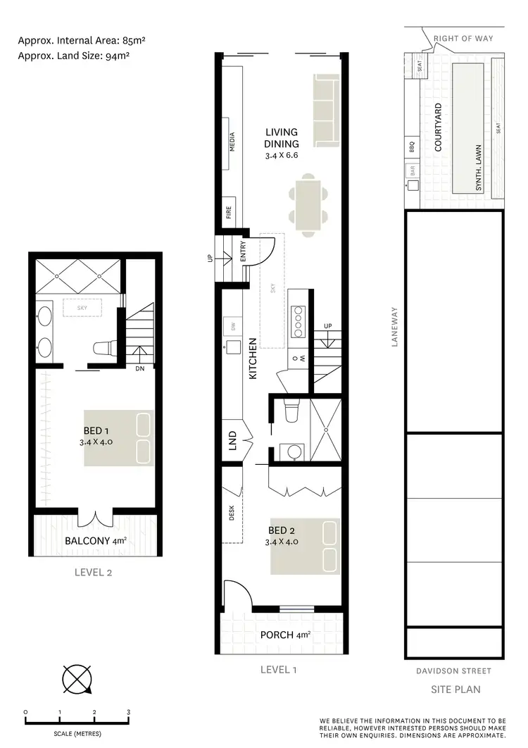 Floorplan of Homely house listing, 21 Davidson Street, Balmain NSW 2041