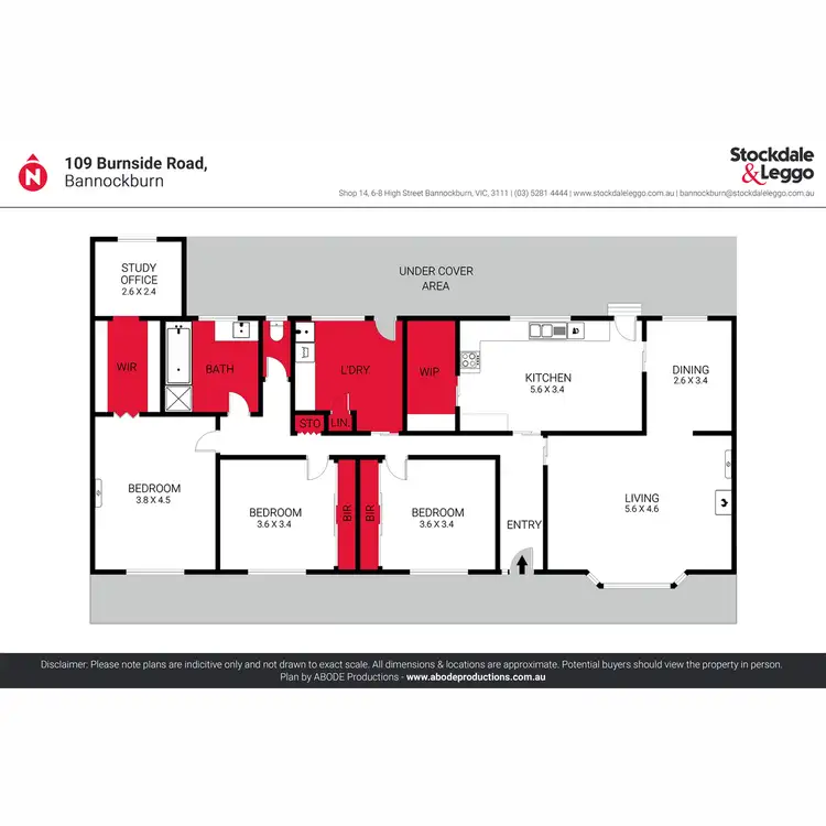 Floorplan of Homely house listing, 109 Burnside Road, Bannockburn VIC 3331
