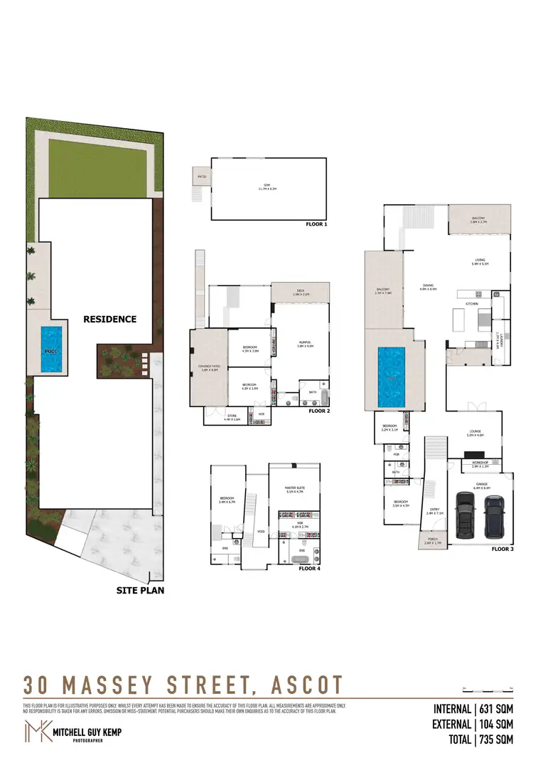 Floorplan of Homely house listing, 30 Massey Street, Ascot QLD 4007