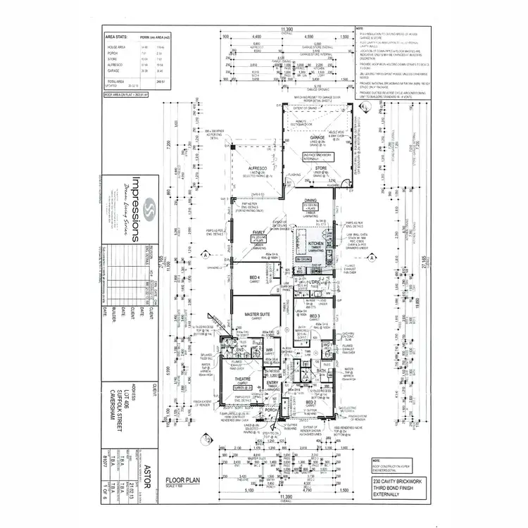 Floorplan of Homely house listing, 110 Suffolk Street, Caversham WA 6055