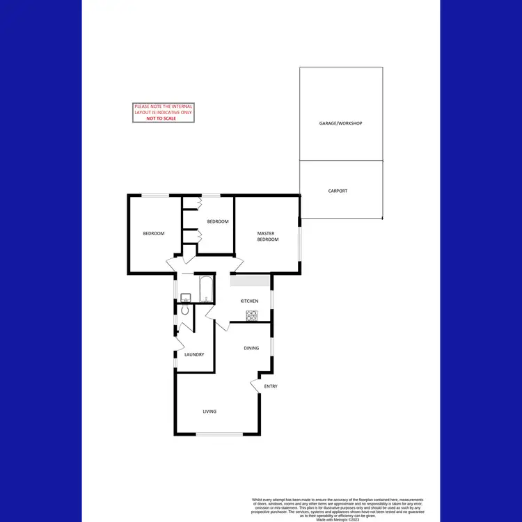 Floorplan of Homely house listing, 63 Meyrick Way, Langford WA 6147