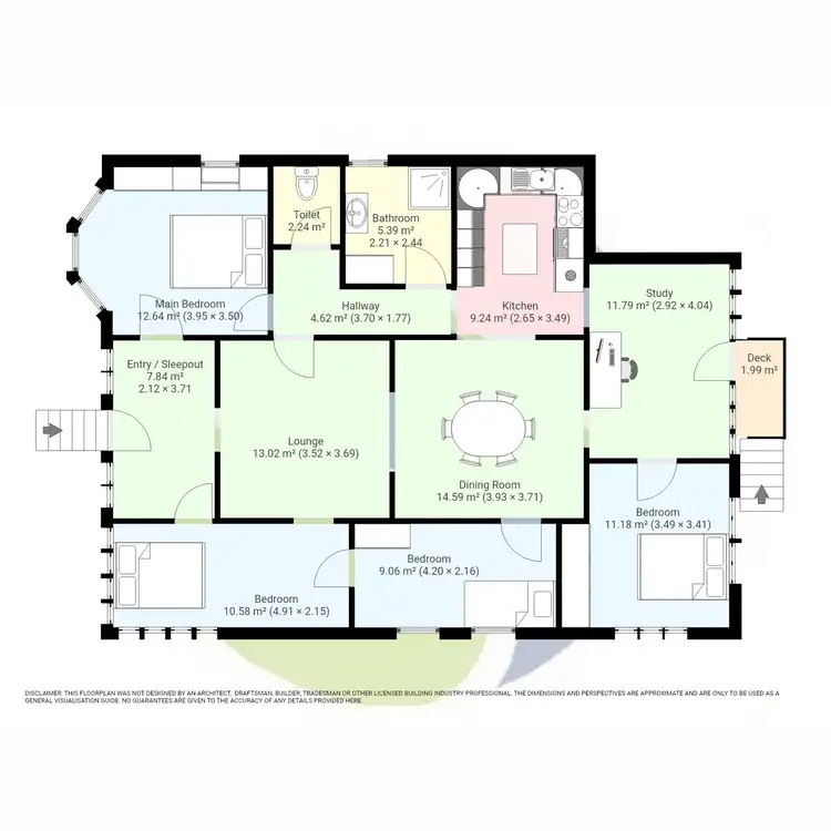Floorplan of Homely house listing, 3 Bridge Street, Mount Morgan QLD 4714